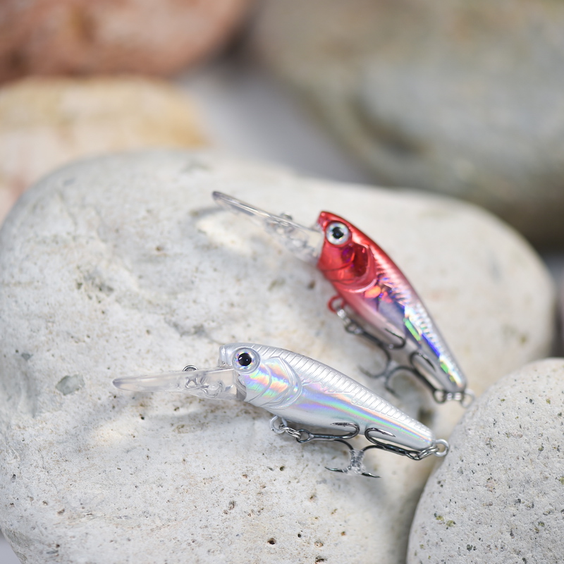 1Pcs Floating Minnow 40mm 3g P - Fishing Lure Crankbait 评论和价格