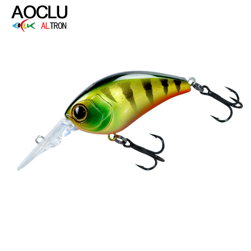 AOCLU Floating Minnow 50mm 10g - Fishing Lure Crankbait 评论和价格