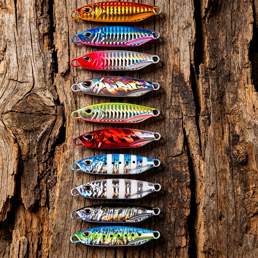 10Pcs Long Cast Metal Bait Spi - Fishing Lure Spoon 评论和价格