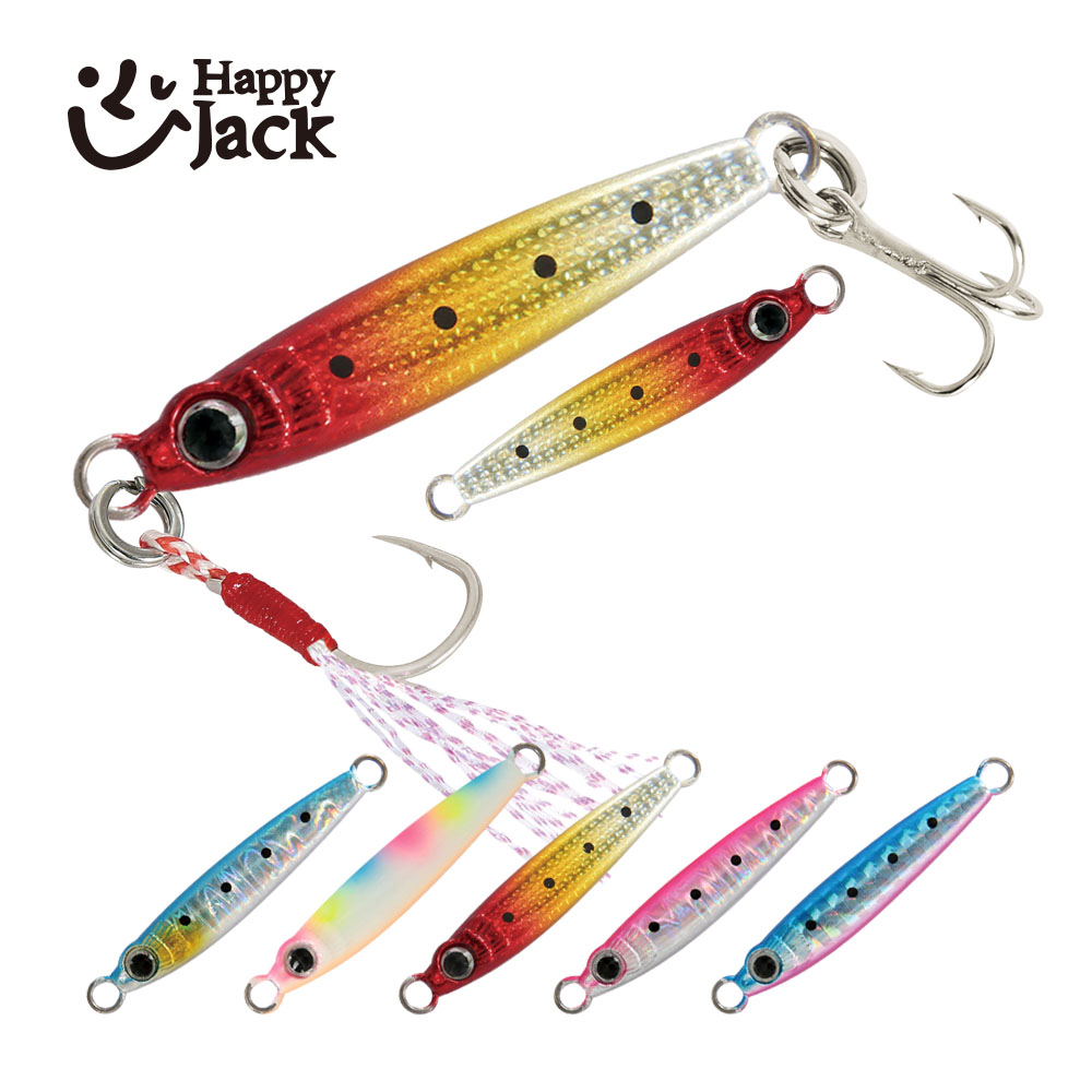 HappyJack New Micro Metal Jig  - Fishing Lure Spoon 评论和价格