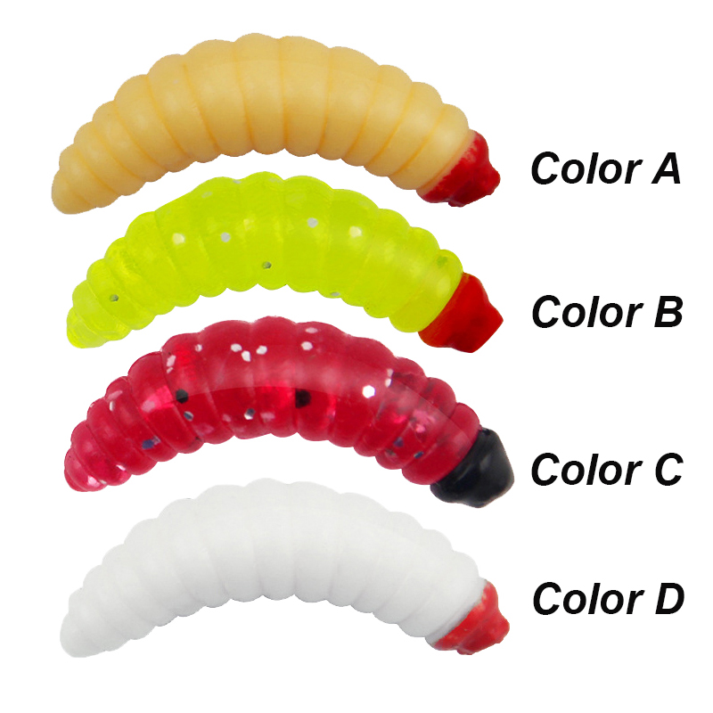 WESTBASS 20/50PCS Soft Larva S - Fishing Lure Making Kit 评论和价格