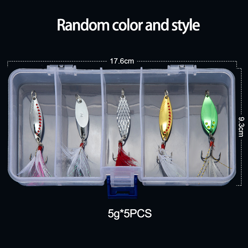 Metal Spoon Spinner Fishing Lu - Fishing Lure Spoon 评论和价格