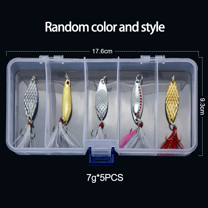 Metal Spoon Spinner Fishing Lu - Fishing Lure Spoon 评论和价格