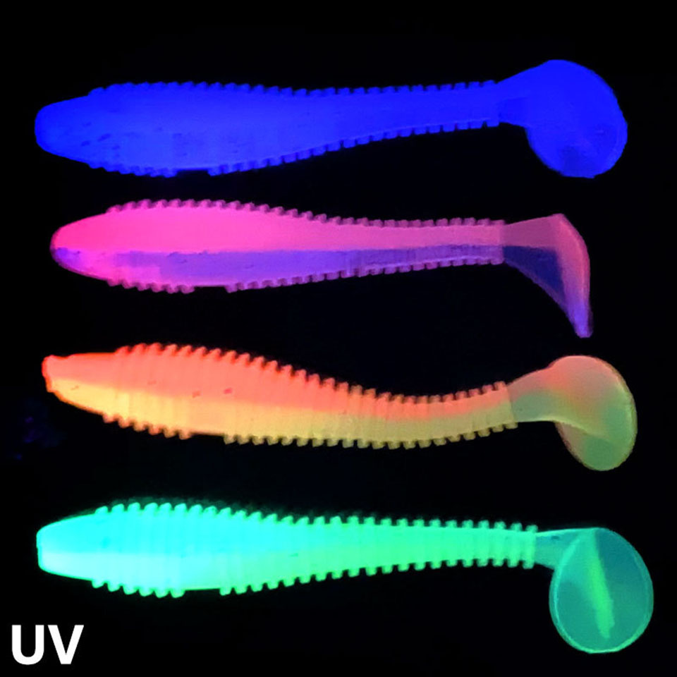 WALK FISH 10PCS Soft Lures Sil - Fishing Lure Swimbait 评论和价格