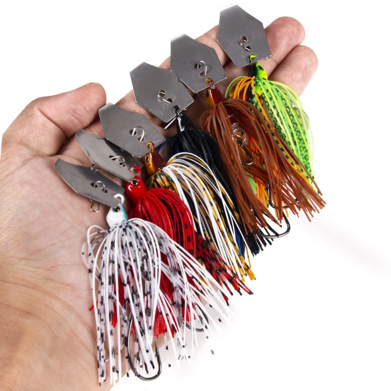 6 Pcs/Set Chatterbait Fishing  - Fishing Lure Crankbait 评论和价格