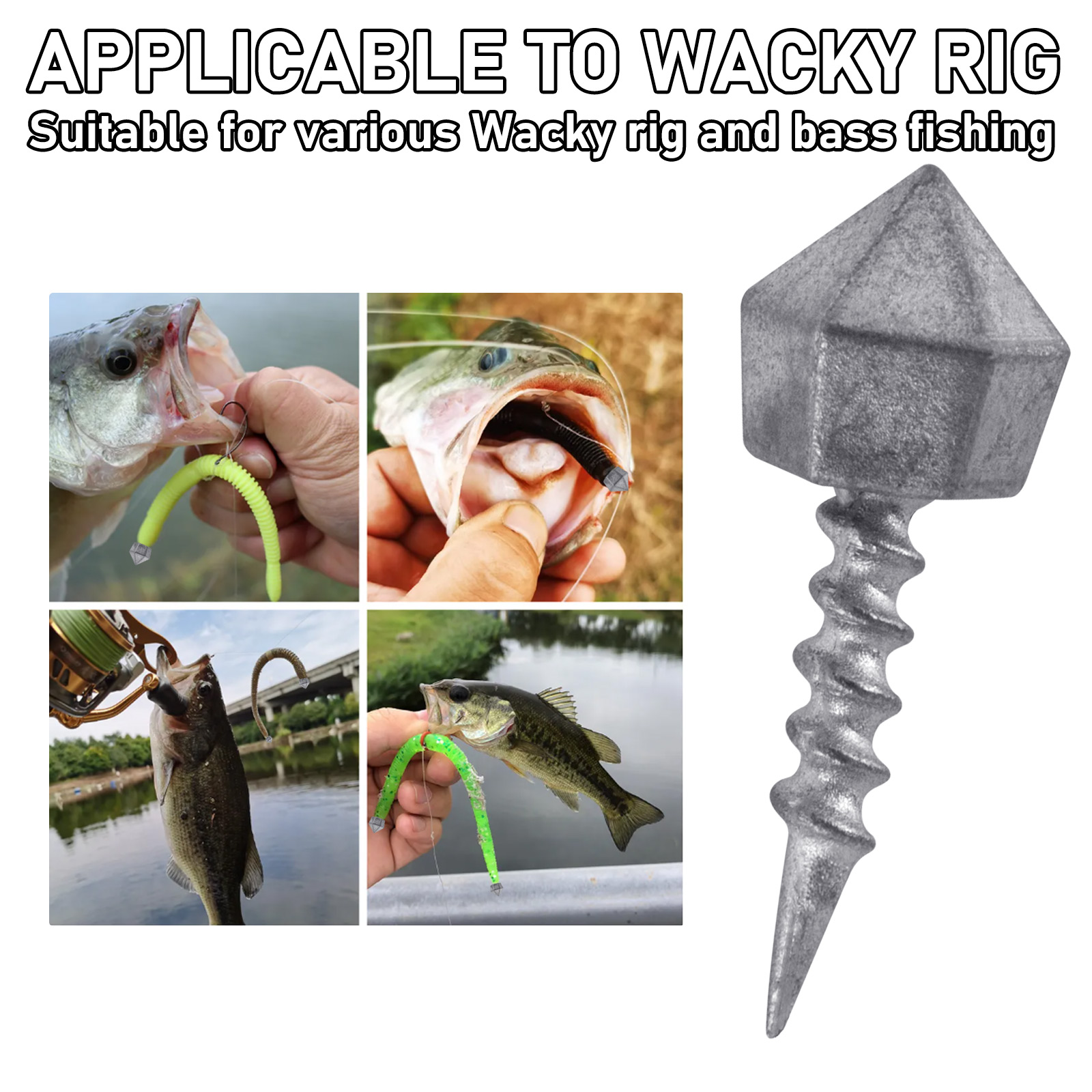 10pcs Fishing Insert Weight Si - Fishing Lure Accessories 评论和价格