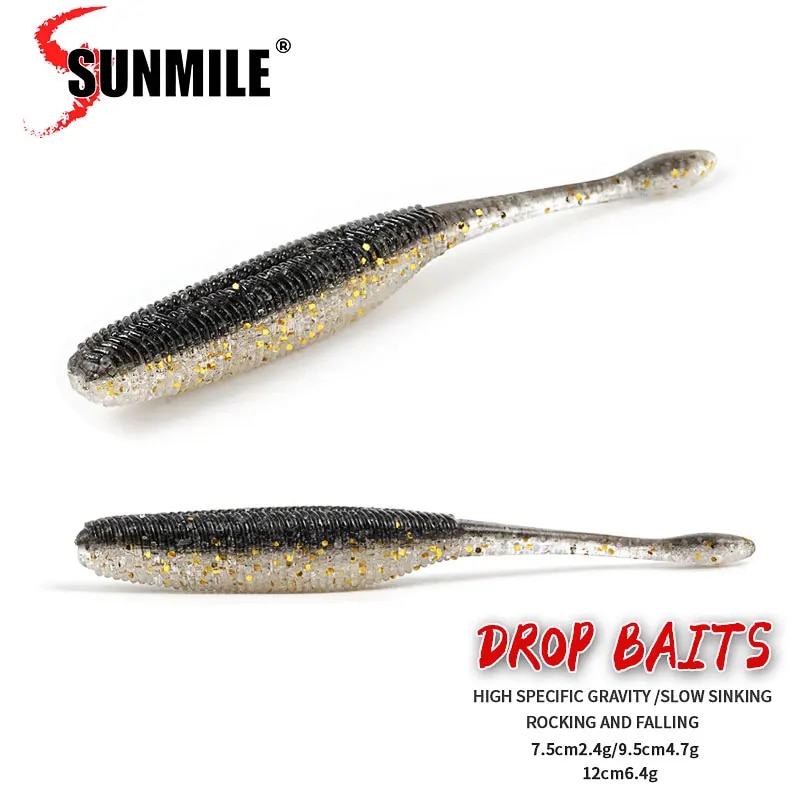 SUNMILE Fishing Lures Drop Sof - Fishing Lure Spinnerbait 评论和价格