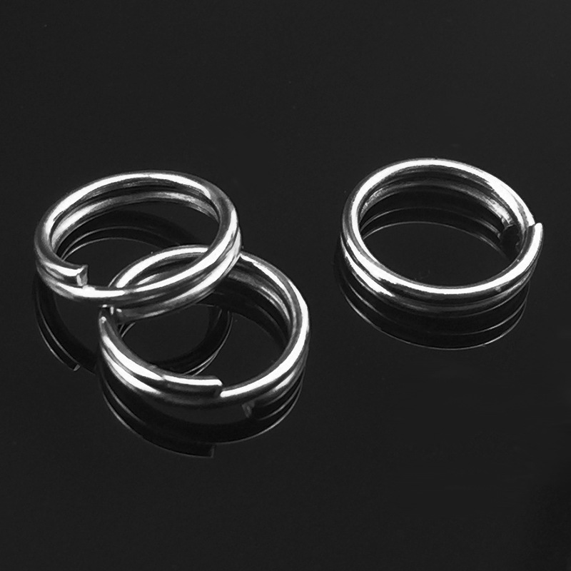 100pcs/lot Fishing Split Rings - Fishing Lure Accessories 评论和价格