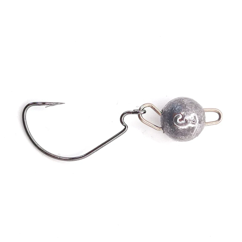 OUTKIT 10pcs/lot Lead Head Sin - Fishing Lure Accessories 评论和价格