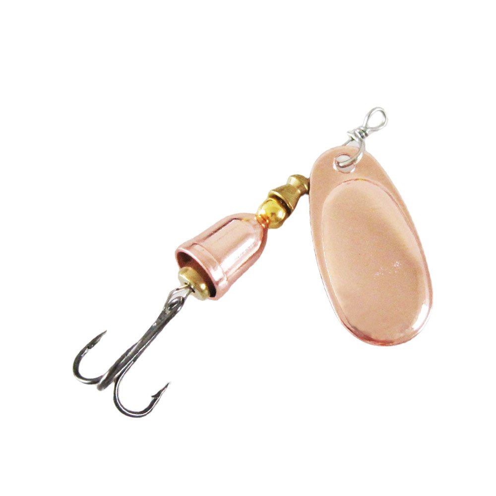 Metal Lure Brass Hard Artifici - Fishing Lure Spinnerbait 评论和价格