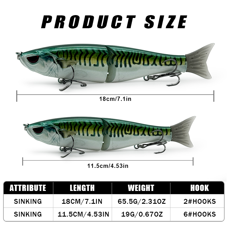 LUHANGT Fishing Balam Lure 115 - Fishing Lure Swimbait 评论和价格